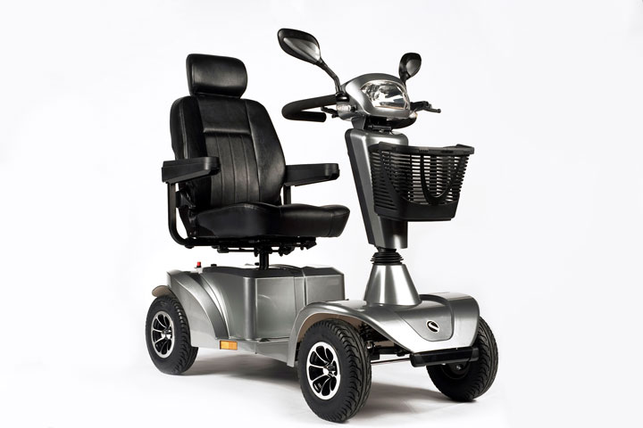 Senioren Elektromobil Rona in der Farbe silber