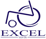 Logo des holländischen Herstellers Excel Mobility-Elektromobile und Rollstühle